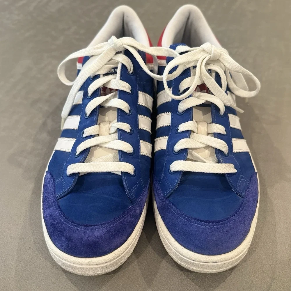 Adidas Americana Low OG 677712 Mens 9.5 Royal Blue Red White Sneakers 2008